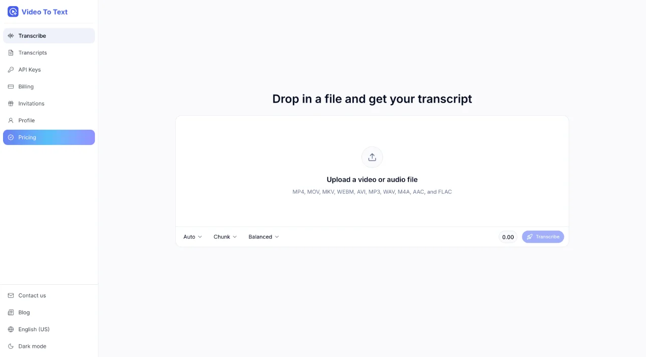 Video To Text screenshot 1