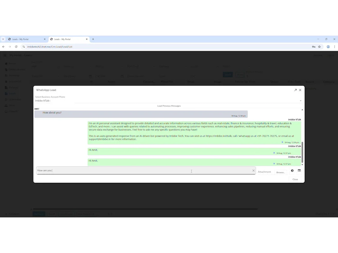 ItTalk by Imbibe Tech screenshot 3