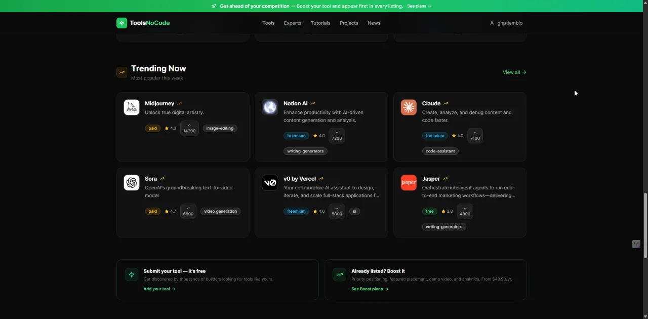 Toolsnocode screenshot 1