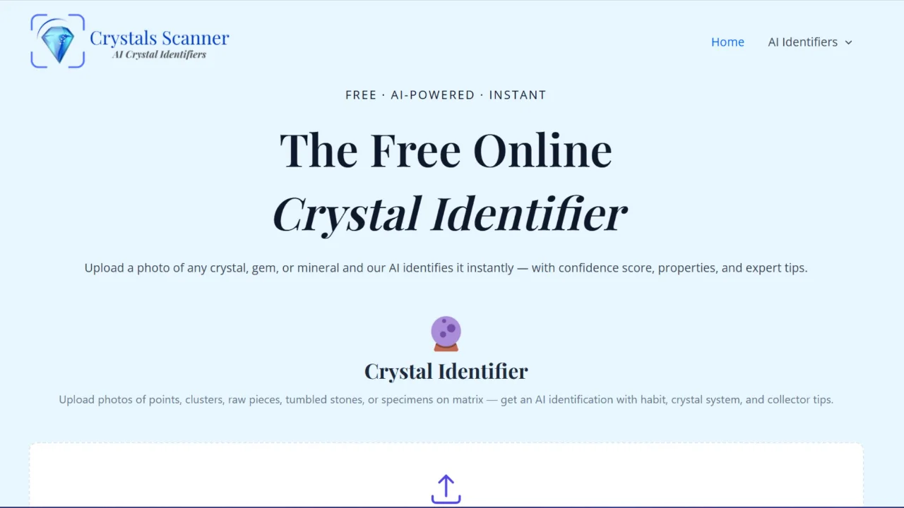 Crystal Scanner screenshot 1